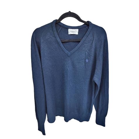 christian dior pullover|christian dior sweater men's.